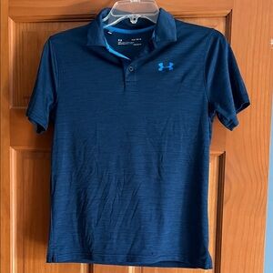 Under Armour boys Navy Polo Shirt